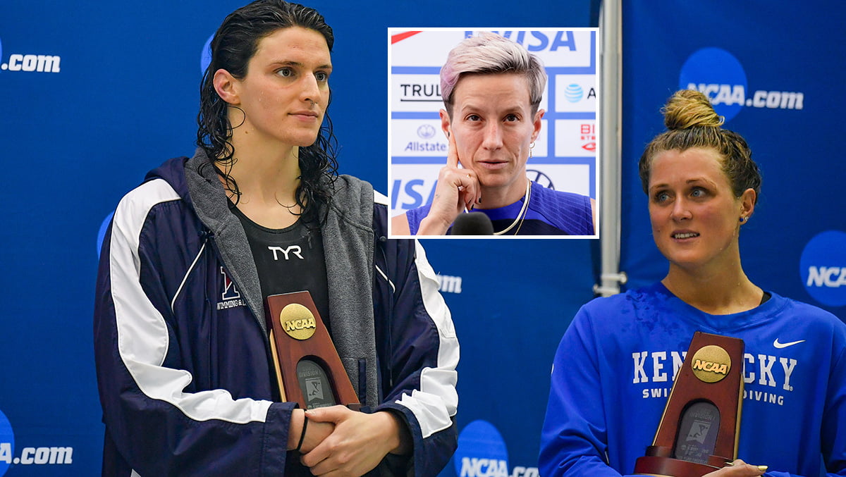 RILEY GAINES TELLS DAN DAKICH THAT MEGAN RAPINOE IS PARTIALLY TO BLAME FOR THE PUSH TO ALLOW MEN TO COMPETE AGAINST WOMEN