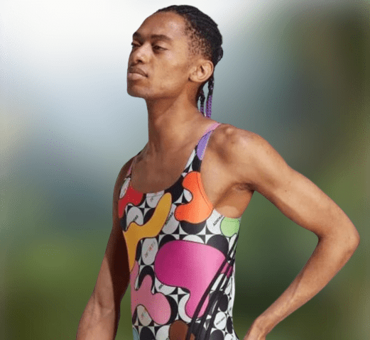 Woke Adidas Launches “Pride 2023” Campaign With Hairy-Chested, Bulgey “Male Models” In “Women’s Swimwear”